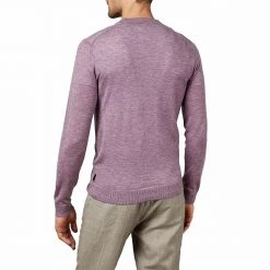 Ted Baker V Neck Jumper for Big & Tall Knitwear Colour Mid Purple -Outlet Wardrobe Mix Store 32684324 xxl a2