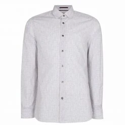 Ted Baker Ted Baker Hazul Long Sleeve Shirt Mens for Casual Shirts Colour White