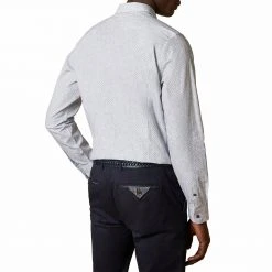 Ted Baker Ted Baker Hazul Long Sleeve Shirt Mens for Casual Shirts Colour White -Outlet Wardrobe Mix Store 32692301 xxl a2