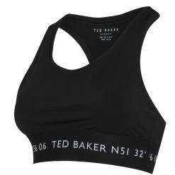 Ted Baker Active Racerback Bra for Sports Bras Colour Black -Outlet Wardrobe Mix Store 34029303 xxl a11