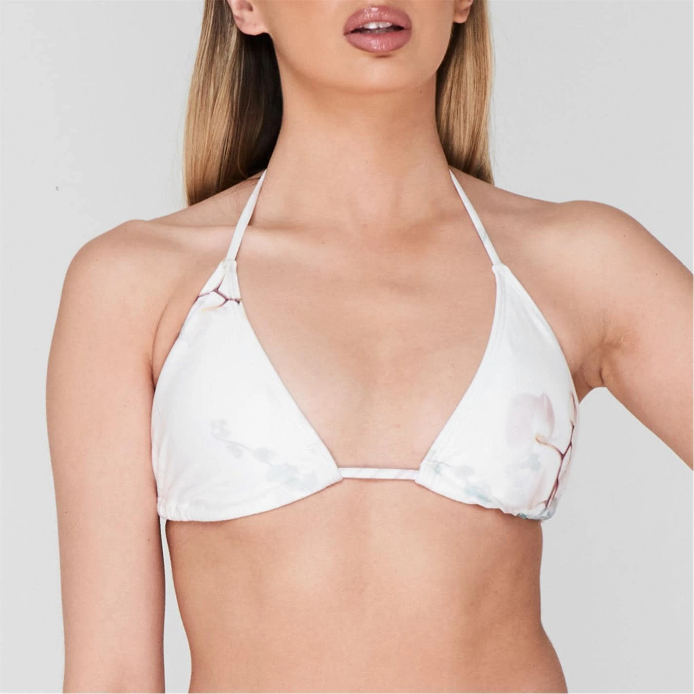 Ted Baker Serene Triangle Bikini Top for Bikinis Colour White 4 Ted Baker Serene Triangle Bikini Top for Bikinis Colour White - Image 2