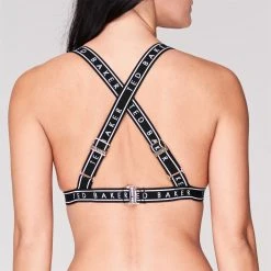 Ted Baker Logo Triangle Top for Bikinis Colour Black -Outlet Wardrobe Mix Store 35026503 xxl a2