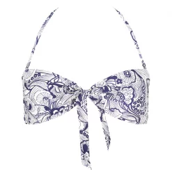 Ted Baker Candee Tie Bikini Top for Kaftans & Sarongs Colour Ivory