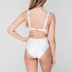Ted Baker Serene Panel Swimsuit for Bikinis Colour White -Outlet Wardrobe Mix Store 35410501 xxl a2
