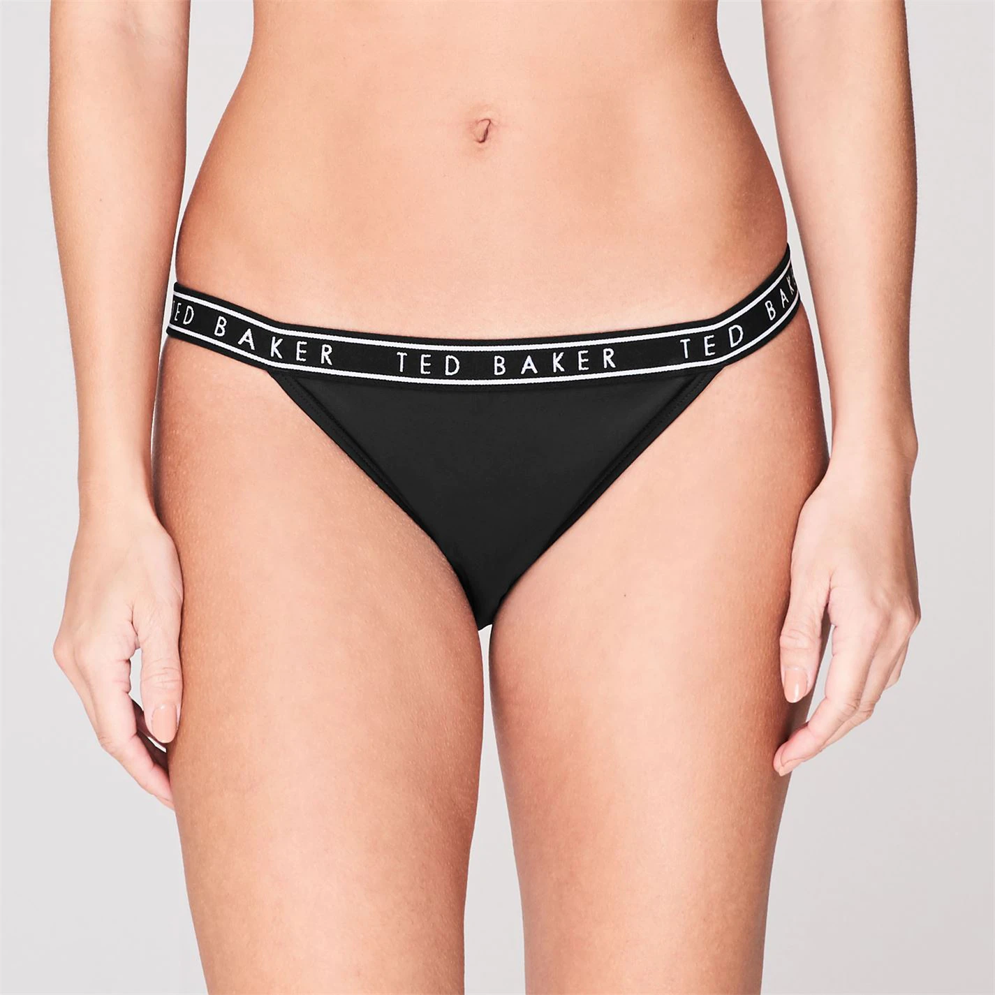 Ted Baker Logo Briefs for Bikinis Colour Black 4 Ted Baker Logo Briefs for Bikinis Colour Black - Image 2