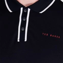 Ted Baker Ted Tipped Polo Shirt for Mens Golf Tops Colour Navy -Outlet Wardrobe Mix Store 36118122 xxl a3
