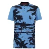 Ted Baker Green Polo Shirt for Mens Golf Tops Colour Navy/Lt Blue -Outlet Wardrobe Mix Store 36214218 xxl