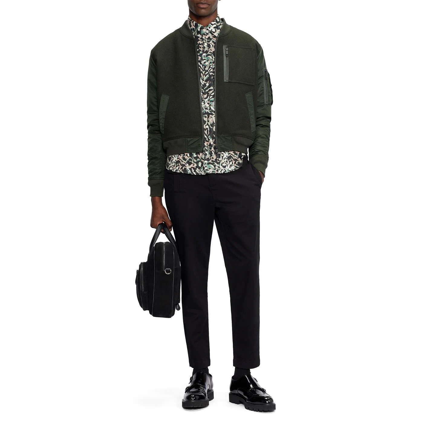 Ted Baker Kosmos Tapered Trousers for Big & Tall Trousers Colour Black 6 Ted Baker Kosmos Tapered Trousers for Big & Tall Trousers Colour Black - Image 4