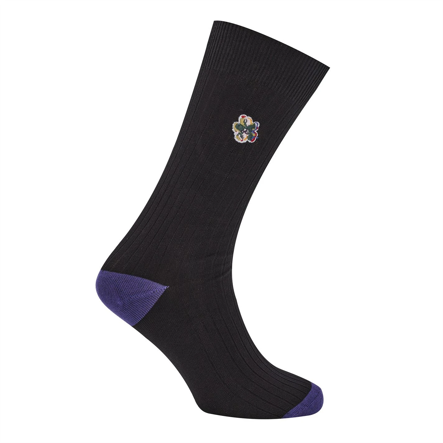 Ted Baker Gift Box Crew Socks 3 Pack for Socks Colour Black 5 Ted Baker Gift Box Crew Socks 3 Pack for Socks Colour Black - Image 3