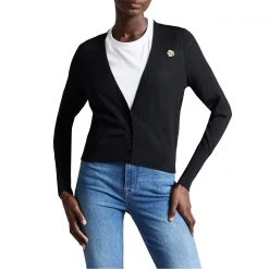 Ted Baker Aiyleen Cardigan for Knitwear Colour Black 8 Ted Baker Aiyleen Cardigan for Knitwear Colour Black -Outlet Wardrobe Mix Store 50080303 xxl a2
