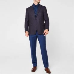 Ted Baker Ted Baker Patterned Shirt for Casual Shirts Colour Navy -Outlet Wardrobe Mix Store 50915918 xxl a1