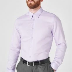 Ted Baker Dalton Slim Fit Long Sleeve Shirt for Casual Shirts Colour Lilac -Outlet Wardrobe Mix Store 50916824 xxl a3