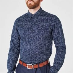 Ted Baker Marlow Shirt for Casual Shirts Colour Navy -Outlet Wardrobe Mix Store 50917218 xxl a3