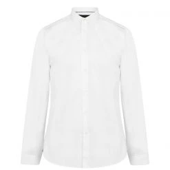 Ted Baker Holmess Slim Fit Long Sleeve Shirt for Casual Shirts Colour White