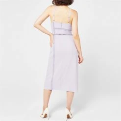 Ted Baker Camylie Lace Halter Neck Dress for Wedding Guest Dresses Colour Lilac -Outlet Wardrobe Mix Store 51600824 xxl a2