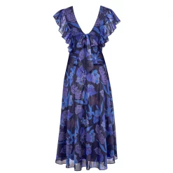 Ted Baker Vertey Ruffle Dress for Dresses Colour Dk-Navy 11 Ted Baker Vertey Ruffle Dress for Dresses Colour Dk-Navy -Outlet Wardrobe Mix Store 51600918 xxl a10
