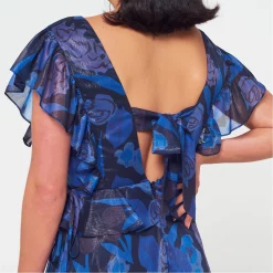 Ted Baker Vertey Ruffle Dress for Dresses Colour Dk-Navy 10 Ted Baker Vertey Ruffle Dress for Dresses Colour Dk-Navy -Outlet Wardrobe Mix Store 51600918 xxl a3