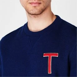 Ted Baker Welloe Sweatshirt for Big & Tall Colour Navy -Outlet Wardrobe Mix Store 52276818 xxl a3