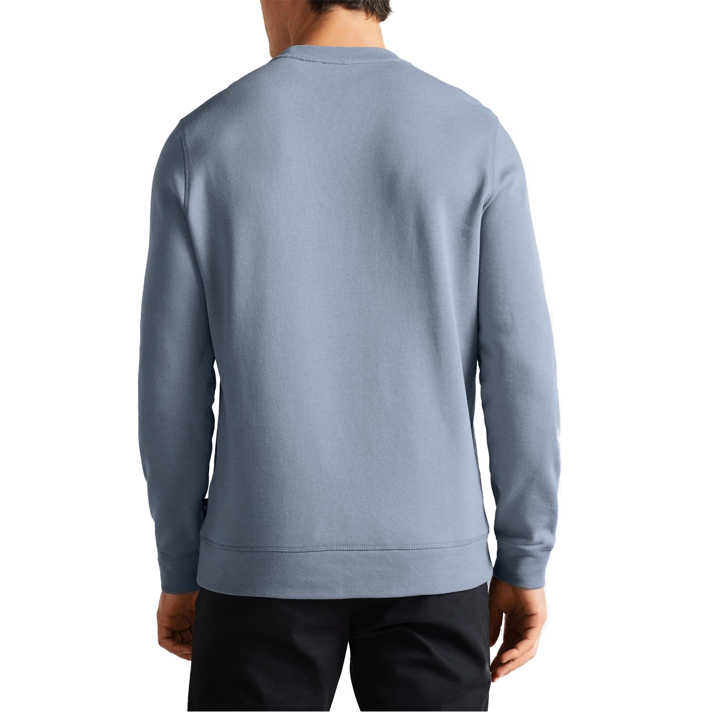 Ted Baker Ted Baker Hatton Sweater for Big & Tall Knitwear Colour Mid-Blue 6 Ted Baker Ted Baker Hatton Sweater for Big & Tall Knitwear Colour Mid-Blue - Image 4