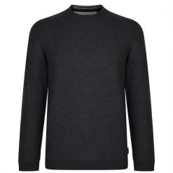 Ted Baker Wall Crew Sweatshirt for Big & Tall Knitwear Colour Grey