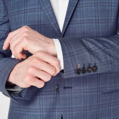 Ted Baker Bollijs Slim Fit Suit Jacket for Complete Suits Colour Blue -Outlet Wardrobe Mix Store 52580018 xxl a3