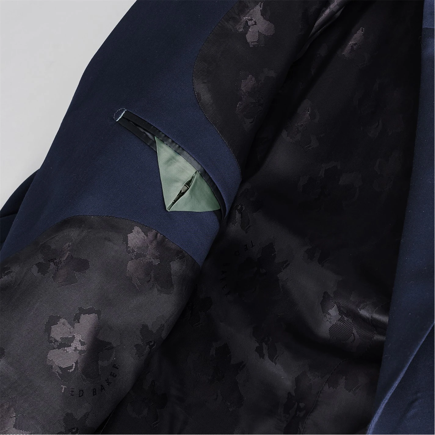 Ted Baker Perthjr Regular Fit Twill Suit Jacket for Complete Suits Colour Blue 8 Ted Baker Perthjr Regular Fit Twill Suit Jacket for Complete Suits Colour Blue - Image 6