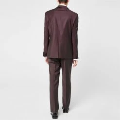 Ted Baker Ted Baker Merlot Blazer Jacket for Suit Jackets & Blazers Colour Burgundy -Outlet Wardrobe Mix Store 52585508 xxl a2
