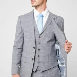 Ted Baker Ted Baker Prince Of Wales Waistcoat for Suit Jackets & Blazers Colour Prince of Wales -Outlet Wardrobe Mix Store 52585699 xxl a3