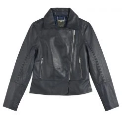 Ted Baker Cayode Biker Jacket for Coats & Jackets Colour Black