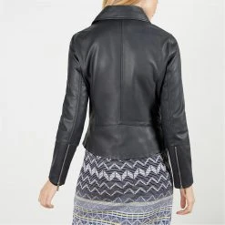 Ted Baker Cayode Biker Jacket for Coats & Jackets Colour Black -Outlet Wardrobe Mix Store 52620603 xxl a3