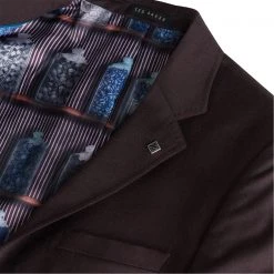 Ted Baker Flannel Jacket for Big & Tall Suit Jackets Colour Red -Outlet Wardrobe Mix Store 52621208 xxl a6