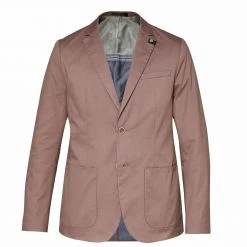 Ted Baker Dyed Cotton Blazer for Big & Tall Suit Jackets Colour Pink
