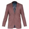 Ted Baker Twill Jacket for Big & Tall Suit Jackets Colour Dusky Pink -Outlet Wardrobe Mix Store 52621806 xxl