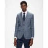 Ted Baker Globez Jacket for Big & Tall Suit Jackets Colour Light Blue -Outlet Wardrobe Mix Store 52622718 xxl