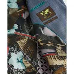 Ted Baker Globez Jacket for Big & Tall Suit Jackets Colour Light Blue -Outlet Wardrobe Mix Store 52622718 xxl a3