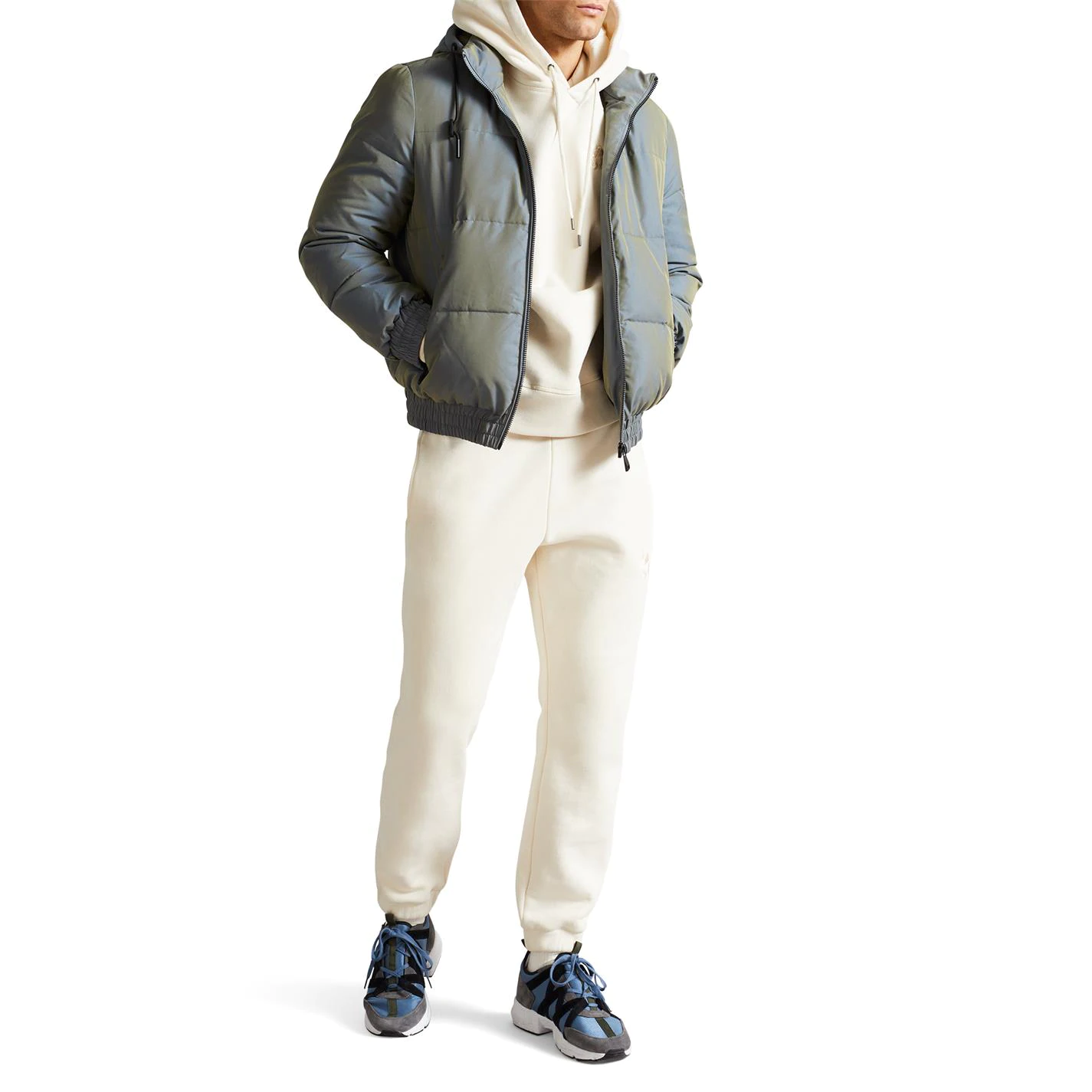 Ted Baker Lavery OTH Hoodie for Hoodies & Sweatshirts Colour Natural 4 Ted Baker Lavery OTH Hoodie for Hoodies & Sweatshirts Colour Natural - Image 2