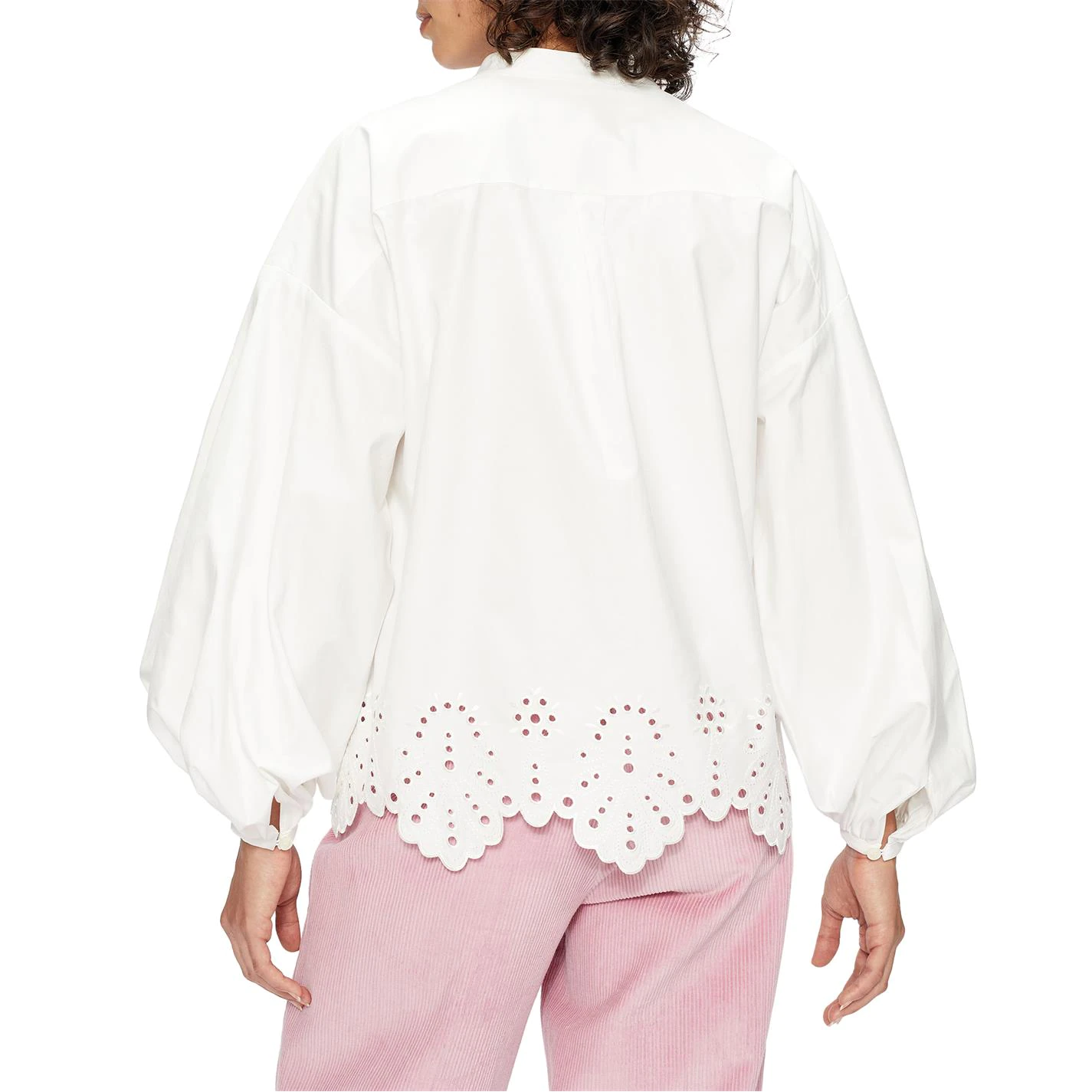 Ted Baker Itala Cut Out Blouse for Blouses & Shirts Colour White 5 Ted Baker Itala Cut Out Blouse for Blouses & Shirts Colour White - Image 3