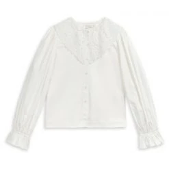 Ted Baker Idalia Lace Collar Blouse for Blouses & Shirts Colour White