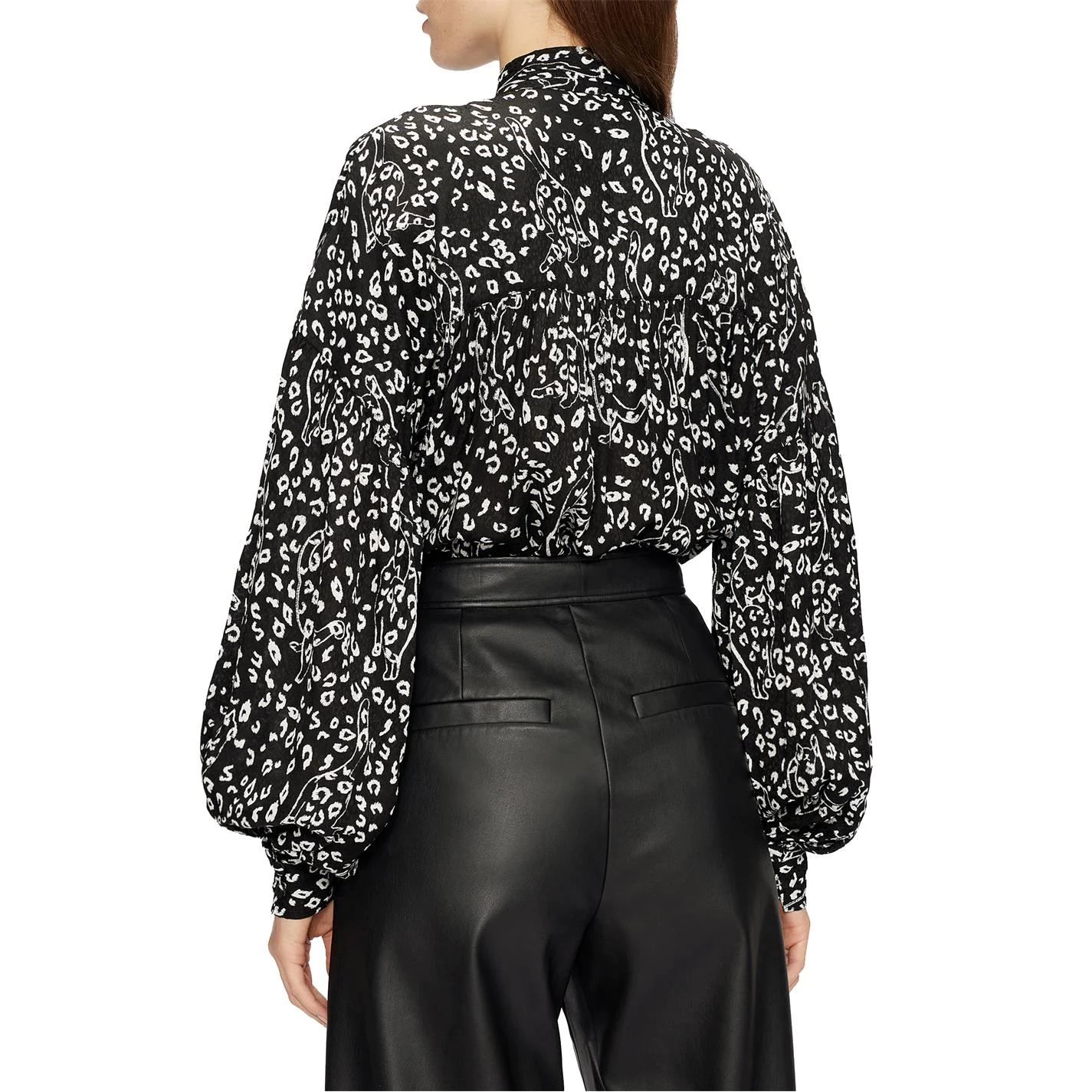 Ted Baker Gaelle Pussy Bow Blouse for Blouses & Shirts Colour Black 5 Ted Baker Gaelle Pussy Bow Blouse for Blouses & Shirts Colour Black - Image 3
