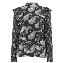 Ted Baker Tiasey High Neck Blouse for Blouses & Shirts Colour Black