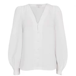 Ted Baker Jayaa Rouleux Blouse for Blouses & Shirts Colour White