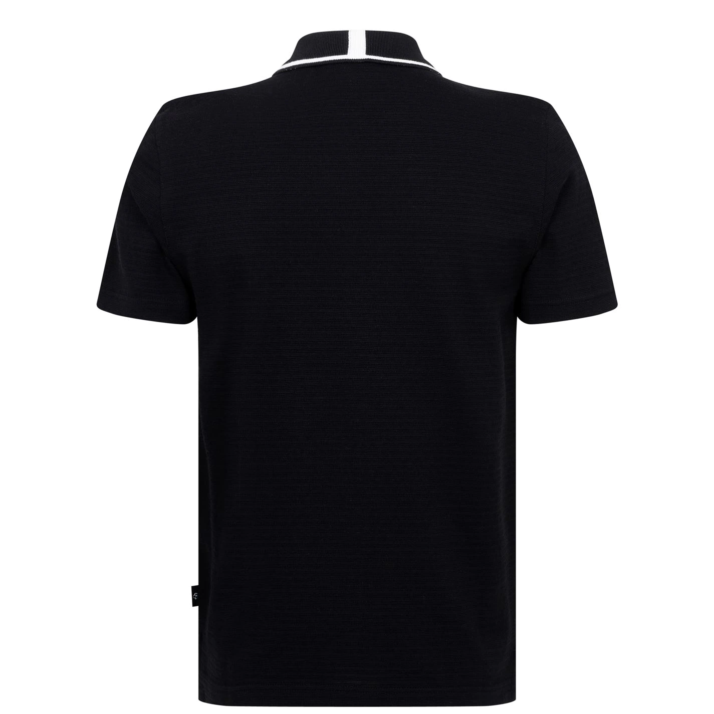 Ted Baker Buer Zip Up Polo Shirt for Polo Shirts Colour Black 7 Ted Baker Buer Zip Up Polo Shirt for Polo Shirts Colour Black - Image 5