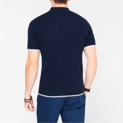 Ted Baker Lytton Polo for Polo Shirts Colour Navy -Outlet Wardrobe Mix Store 54272918 xxl a2