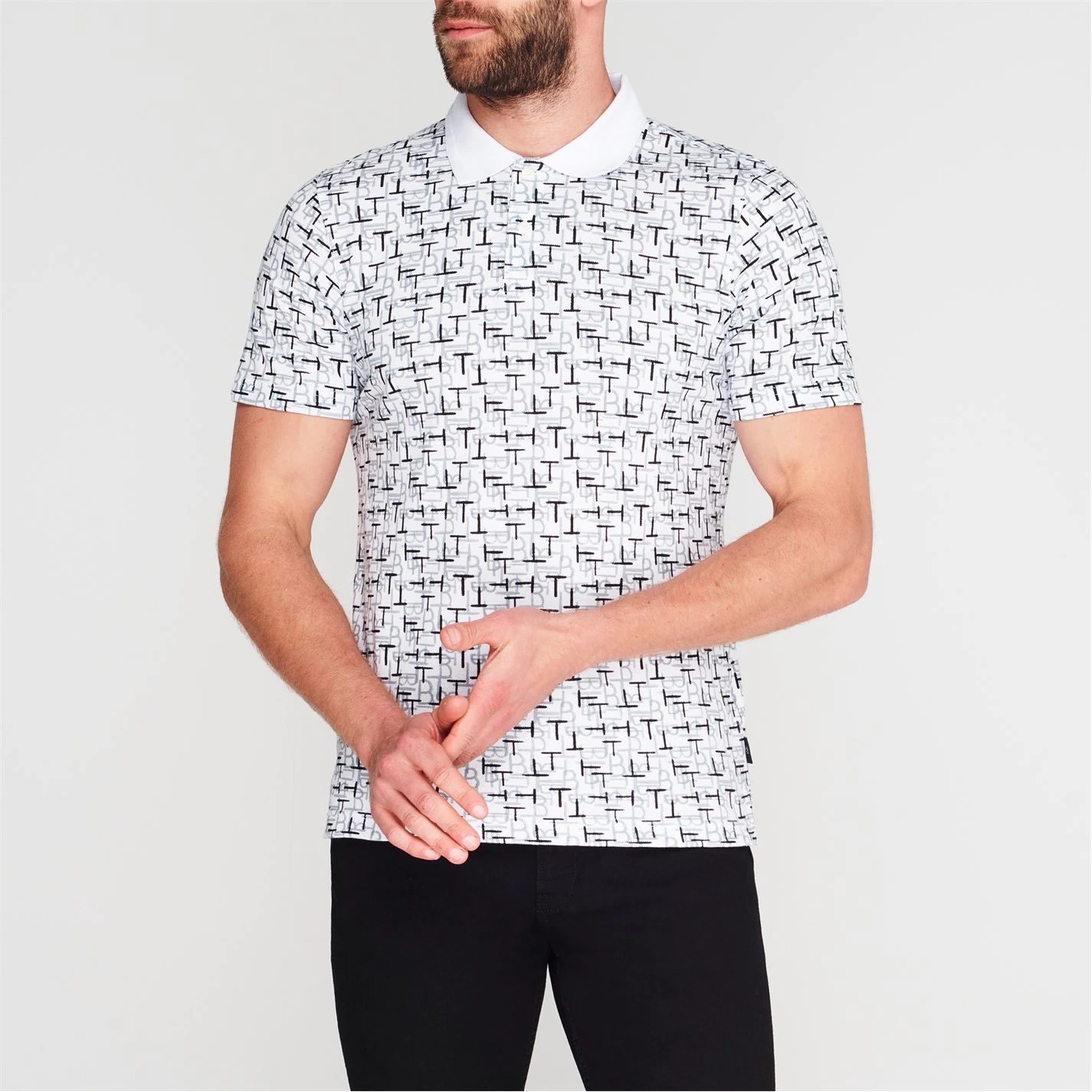 Ted Baker Fassett Polo Shirt for Polo Shirts Colour Ecru 4 Ted Baker Fassett Polo Shirt for Polo Shirts Colour Ecru - Image 2