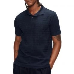 Ted Baker Fowd Short Sleeve Polo Shirt for Polo Shirts Colour Navy -Outlet Wardrobe Mix Store 54294318 xxl a3