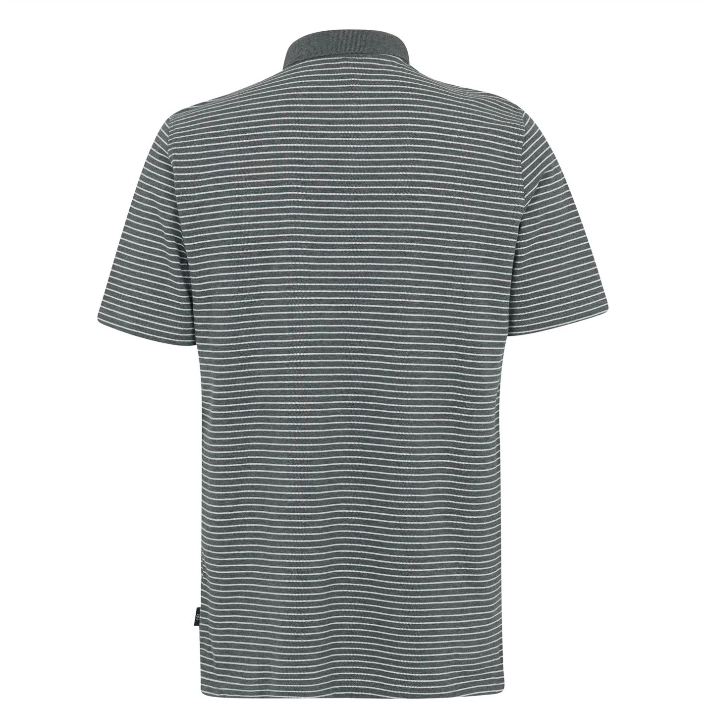 Ted Baker Ravens Striped Polo Shirt for Polo Shirts Colour Grey Marl 8 Ted Baker Ravens Striped Polo Shirt for Polo Shirts Colour Grey Marl - Image 6