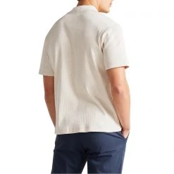 Ted Baker Ted Baker Marden Ribbed Polo Mens for Polo Shirts Colour Natural -Outlet Wardrobe Mix Store 54312705 xxl a2
