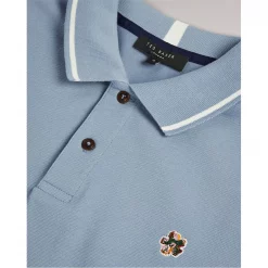 Ted Baker Camden Polo Shirt for Polo Shirts Colour Mid-Blue 12 Ted Baker Camden Polo Shirt for Polo Shirts Colour Mid-Blue -Outlet Wardrobe Mix Store 54313920 xxl a4