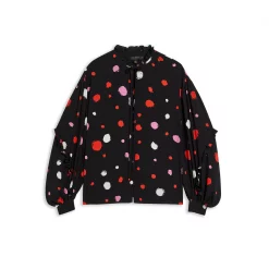 Ted Baker Sunrai Frilled Blouse for Blouses & Shirts Colour Black
