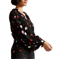 Ted Baker Sunrai Frilled Blouse for Blouses & Shirts Colour Black -Outlet Wardrobe Mix Store 54325803 xxl a2